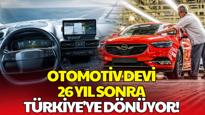 Otomotiv Devi 26 Yıl Sonra Türkiye'ye Dönüyor! Üretim Adresi Belli Oldu